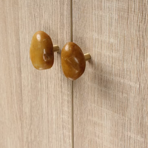 Unique Stone Door Drawer Cabinet Wardrobe Handle Multi-Functional Creative Cabinet Drawer Pulls Furniture Decoration Hardware - Product Image 2