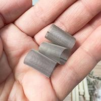 Tabung Filter Mikron Ring Flange dengan Saringan Kawat Halus, Filter Cairan & Udara, Elemen Filter Logam