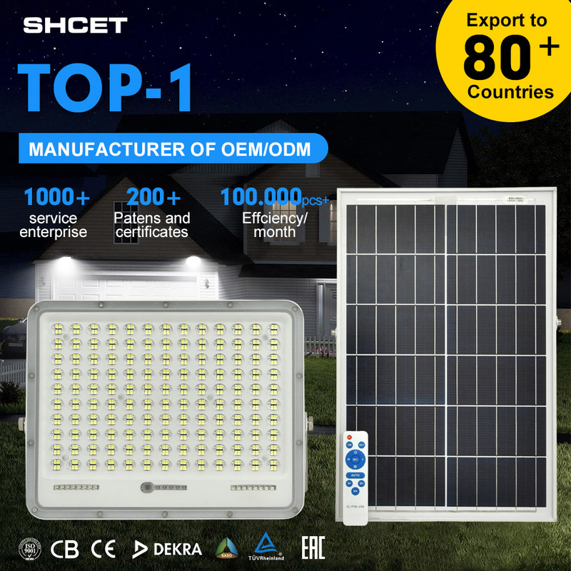 Outdoor Ip66 Solar Flood Light Spotlights