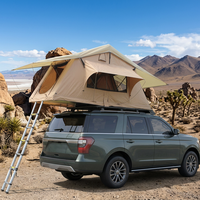 Großhandel Softshell-Dachzelt SUV Auto-Dachzelt Schnellaufbau-Dachzelt mit Aluminiumleiter für Offroad-Camping