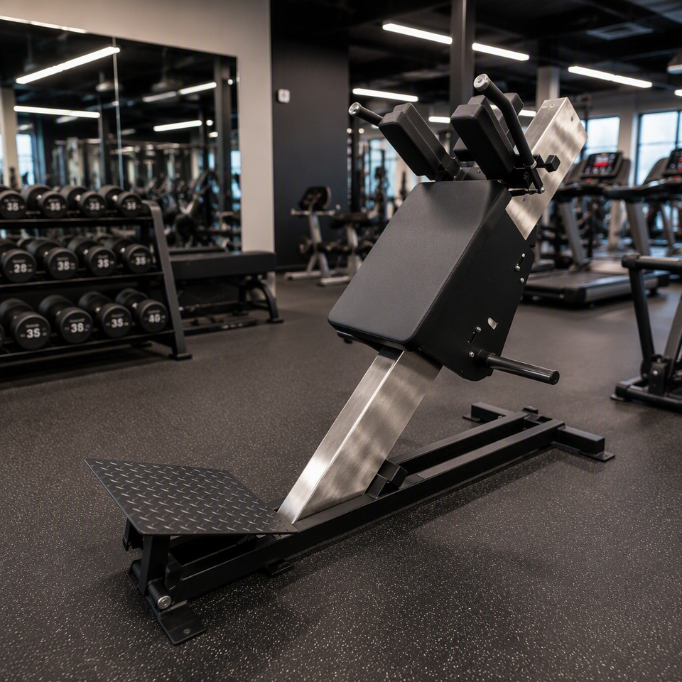 Hack Leg Press Machine REAP Heavy Duty Hack Squat Press Machine Commercial Gym Equipment Plate ...