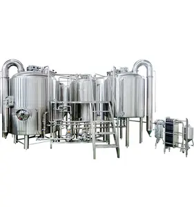 Honglin draft beer making machine brewery equipment 500l set 3 vessel brewing system