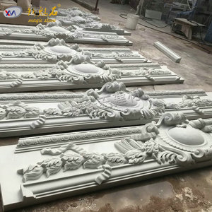 Nuevas molduras Magic Stone Grc de cemento blanco para decoración exterior e interior de villas y hoteles - Product Image 3