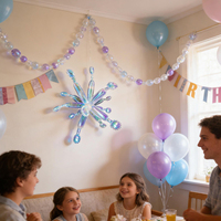 Lot de 12 ballons en aluminium colorés populaires pour feux d'artifice, vente en gros, décoration de fête pour anniversaires d'enfants et événements
