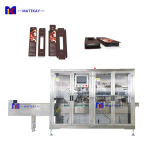 Machine d'emballage entièrement automatique pour le conditionnement de rouges à lèvres et de mascara en petits cartons – Équipement de ligne d'emballage cosmétique - Product Image 1