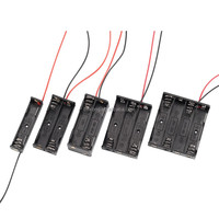 Support de batterie en plastique 4XAA 6VDC avec connecteur JR