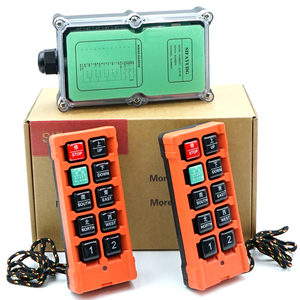 Bouton d'importation robuste et durable Télécommande radio industrielle de palan électrique à 8 canaux à vitesse unique - Product Image 1