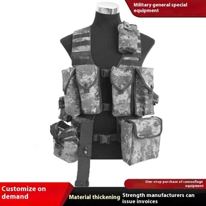 Chaleco Táctico de Camuflaje Portátil Personalizado, Multifuncional, con Cierre de Cremallera, Impermeable, para Entrenamiento al Aire Libre - Product Image 2