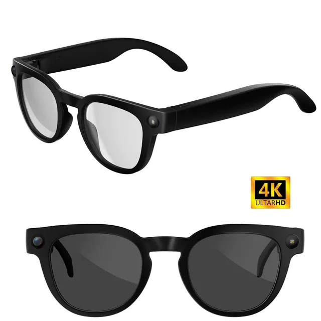 SG-2026 MT3 Smart Glasses 8MP Camera HD Video AI Voice Translation Blue Light Blocking Lenses Music Gaming Calling 290mAh