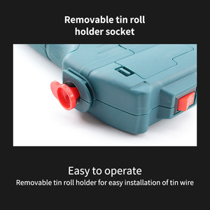 Pistola <span class=keywords><strong>de</strong></span> Soldar Externa, Juego <span class=keywords><strong>de</strong></span> <span class=keywords><strong>Soldador</strong></span> Manual <span class=keywords><strong>de</strong></span> 60W con Suministro Automático <span class=keywords><strong>de</strong></span> <span class=keywords><strong>Estaño</strong></span>, Cumple con las Normas Europeas - Product Image 4