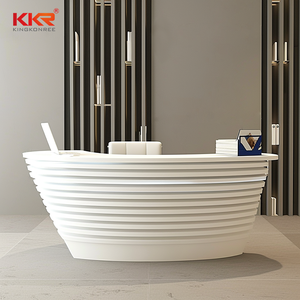 オフィス家具ホテル病院用カスタマイズされた形状異なるスタイル固体表面受付Ledライトホワイトモダン - Product Image 6