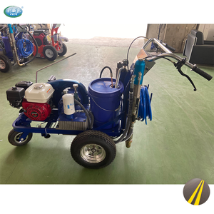 ISO 9001 Chứng Nhận Caiweile Nhà Máy Giá 12L Lạnh Sơn Động Cơ-Powered 6.5HP Đường Cạnh Phun Đường Đánh Dấu Máy - Product Image 4