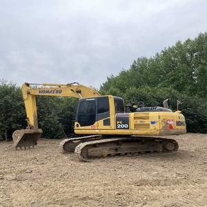 Pour excavatrice d'occasion KOMATSU PC200-8N1 en bon état importation japonaise d'origine bon marché avec pompe à moteur à noyau et composants PLC - Product Image 1