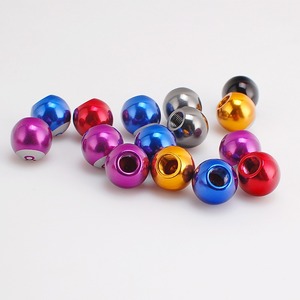 Cache-valve de pneu de voiture en aluminium, forme de boule de billard, accessoires intérieurs décoratifs, ajustement universel - Product Image 4