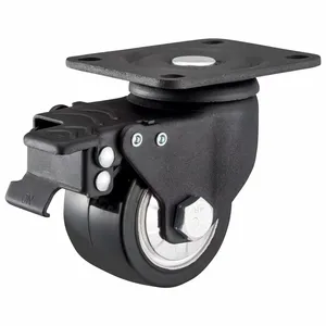 Hot sale rubber casters industrial heavy duty high quality wheel swivel casters with ball bearings