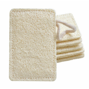 Tampon à récurer biodégradable, lavable à la vaisselle, zéro déchet, Luffa, Lufa, Lufa, Lufa, plat naturel, éponge, paquet, 100% - Product Image 1