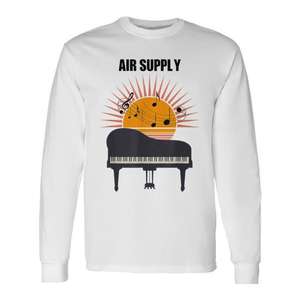 T-shirt à manches longues Air Supply Piano - Product Image 1
