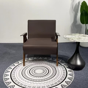 <span class=keywords><strong>Fauteuil</strong></span> d'appoint moderne Flying Bird, <span class=keywords><strong>fauteuil</strong></span> lounge individuel rembourré avec accoudoirs en bois massif de forme spéciale pour salon - Product Image 6