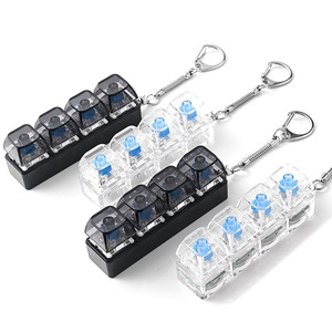 Hzgamer Nouveauté transfrontalière : Bouton anti-stress, Keycaps, Porte-clés, Petit pendentif, Gadget magique pour la réduction du stress - Product Image 6