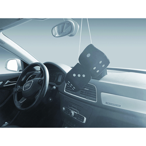 Simoni Racing - Juego de dados grandes negros para coche, modelo BD/N - Product Image 2