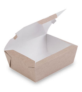 ถ้วยกระดาษคราฟท์ขนาด 600 มล. สำหรับอาหารกลางวัน แบบซ้อนได้ ปิดผนึกได้ กันน้ำมัน สำหรับซุปร้อน สลัด อาหารแบบนำกลับบ้าน รับทำโลโก้ตามสั่ง ขายส่ง - Product Image 2