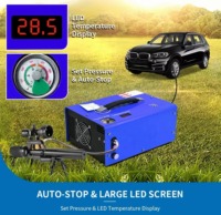 Compresseur d'air haute pression portable 12V 110V 220V 350W 30mpa 4500psi 300bar sans huile pour paintball, plongée et gonflables
