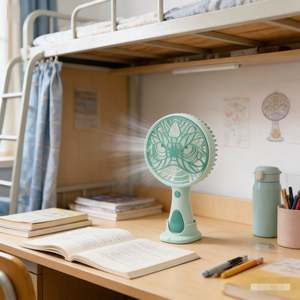 Nuevo Ventilador de Escritorio Portátil con Diseño de Danza del León y Margarita, 3 Velocidades, Tipo-C, Batería de Litio de 500 mAh, Venta Caliente de Fábrica - Product Image 3