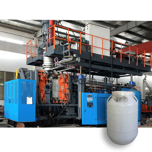 Machine de moulage par soufflage Dawson Style d'accumulation 50 L 60L Machines de fabrication de fûts 50 <span class=keywords><strong>litres</strong></span> Machine de moulage par soufflage de fûts en plastique prix - Product Image 1