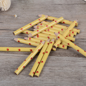 Bán Sỉ Số Lượng Lớn Mini Bằng Gỗ 3.5 "HB Lõi Than Chì Mềm Hình Lục Giác Được Mài Sắc Nửa Nhỏ Bút Golf Giá Rẻ - Product Image 4