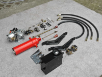 Pompe à huile hydraulique pour tricycle, ensemble complet de transmission de boîte de vitesses pour ATV, moto à 3 roues, élévateur de charge, transpalette lourd, benne basculante