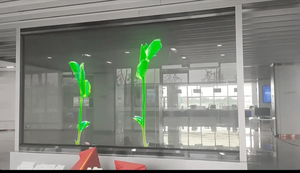 Anuncios de gama alta Película LED transparente autoadhesiva de alta calidad Pantallas publicitarias LED de gama alta para panel LED de ventana de vidrio de centro comercial - Product Image 5