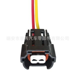 Conector de Inyector de Combustible Volkswagen 6195-0043, 2 Pines, Paso de 2.2 mm, Conector Automotriz DJ7022B-2.2-21, Negro, PBT - Product Image 1