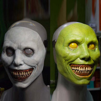 Costumes d'Halloween Nicro, masque de démon réaliste en latex, masque de zombie effrayant, masques de fête cosplay, masque pour adultes pour Halloween