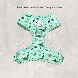 Harnais de dinosaure Puppasaurus Harnais de chiot rembourré réglable Accessoires pour chiens - Product Image 3