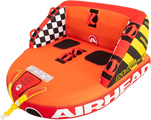 PVC Multi-handle <b>Towable</b> Inflatable Water Amusement Facility Big Water Sport <b>Towable</b> Tube for Boating Pull Behind Flying Tube - Product Image 1