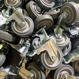 China Hersteller WBD mittelschwere TPR 3 4 5-Zoll-Lenkräder für Industrie wagen - Product Image 5