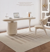 Bureau de style crème petit appartement maison tenir léger luxe bureau simple moderne simple bureau d'ordinateur