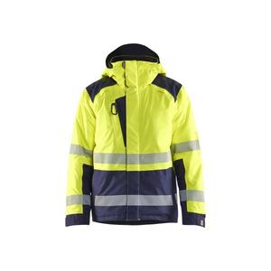 BLAKLADER - 445519873389L Chaqueta de invierno Hi-Vis Amarillo/Azul marino-EAN 7330509852644 ROPA DE TRABAJO DE LA HI-VIS - Product Image 1