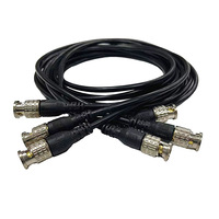 Vente chaude caméra Cabe HD SDI câble BNC mâle à BNC mâle connecteur plaqué or câble vidéo PE CAT 6 Coaxial Kabel 10 mètres RY