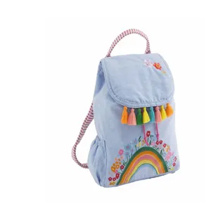 Custom Toddler Backpack Cotton Bags Small Storage Backpack Travel Bag School Backpacks