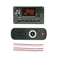 Amplificateur 2*40W, lecteur de musique MP3 sans fil pour voiture, carte décodeur, module mains libres, radio FM, module audio Bluetooth DC7V-25V