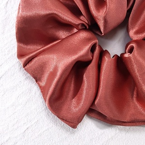 Accessoires Cheveux en Satin de Taille Moyenne pour Femme Chouchou Rose Violet Champagne en Soie Satinée pour Filles - Product Image 5