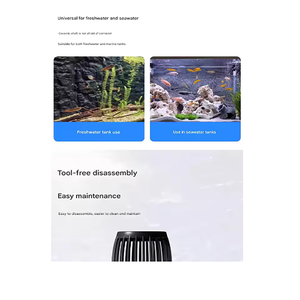 Jebao Jecod DMP-80M 80W rechthoekige plastic golfgeneratorpomp voor zoet-/zoutwatervissen, woonkamer, 110-240V, 500L, doosverpakking - Product Image 4