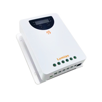 Controlador de Carga Solar MPPT de 30A, Adaptación Automática de 12V a 100V Máx., Bluetooth Opcional, Alta Eficiencia, Controlador de Iluminación LED/LCD