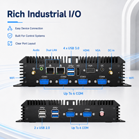 Mini PC con Procesador Intel Core i3/i5/i7, Computadora de Escritorio 5005U/4200U/5500U, Carcasa para Computadora, Windows 11/Linux, Ranura SIM para 4G, Computadora Industrial