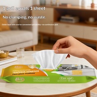Serpillère plate jetable intelligente pour exportation, avec lingettes humides non tissées, remplacement sans lavage, dépoussiérage électrostatique, modèle ZLT