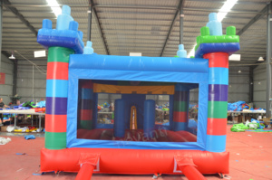 Haute qualité enfants château gonflable jeu en plein air <span class=keywords><strong>ballon</strong></span> sautant bloc de construction maison de rebond en vente pour les enfants - Product Image 4