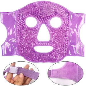 Perfect Remedy Doctor Developed Ice Face Mask Gel Bead Pack Hot Cold Gel Face Mask Reusable Mask for Face