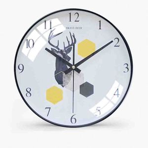 Horloge murale vintage silencieuse, grande, surdimensionnée, rustique, décorative, faite à la main - Product Image 3