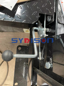 Elevador hidráulico eléctrico de cuatro postes para coche, elevador de servicio con Gato deslizante para alineación de ruedas en taller - Product Image 4